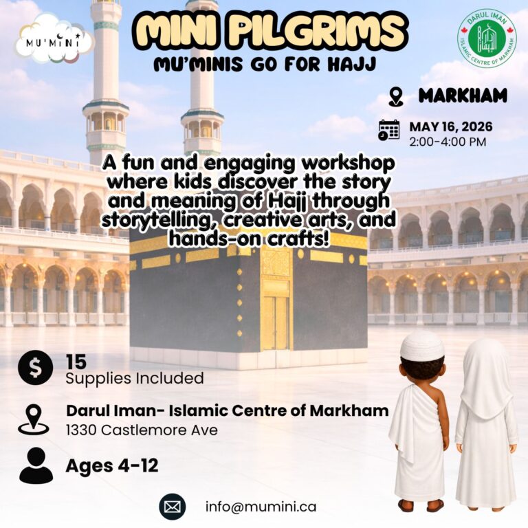 🌙 Mini Pilgrims: Mu’minis Go for Hajj 🕋